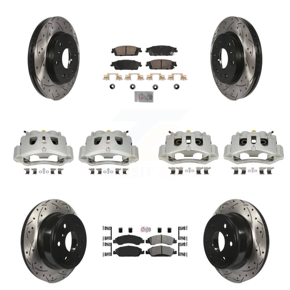 Transit Auto - KCD-100834N - Front and Rear Disc Brake Kits