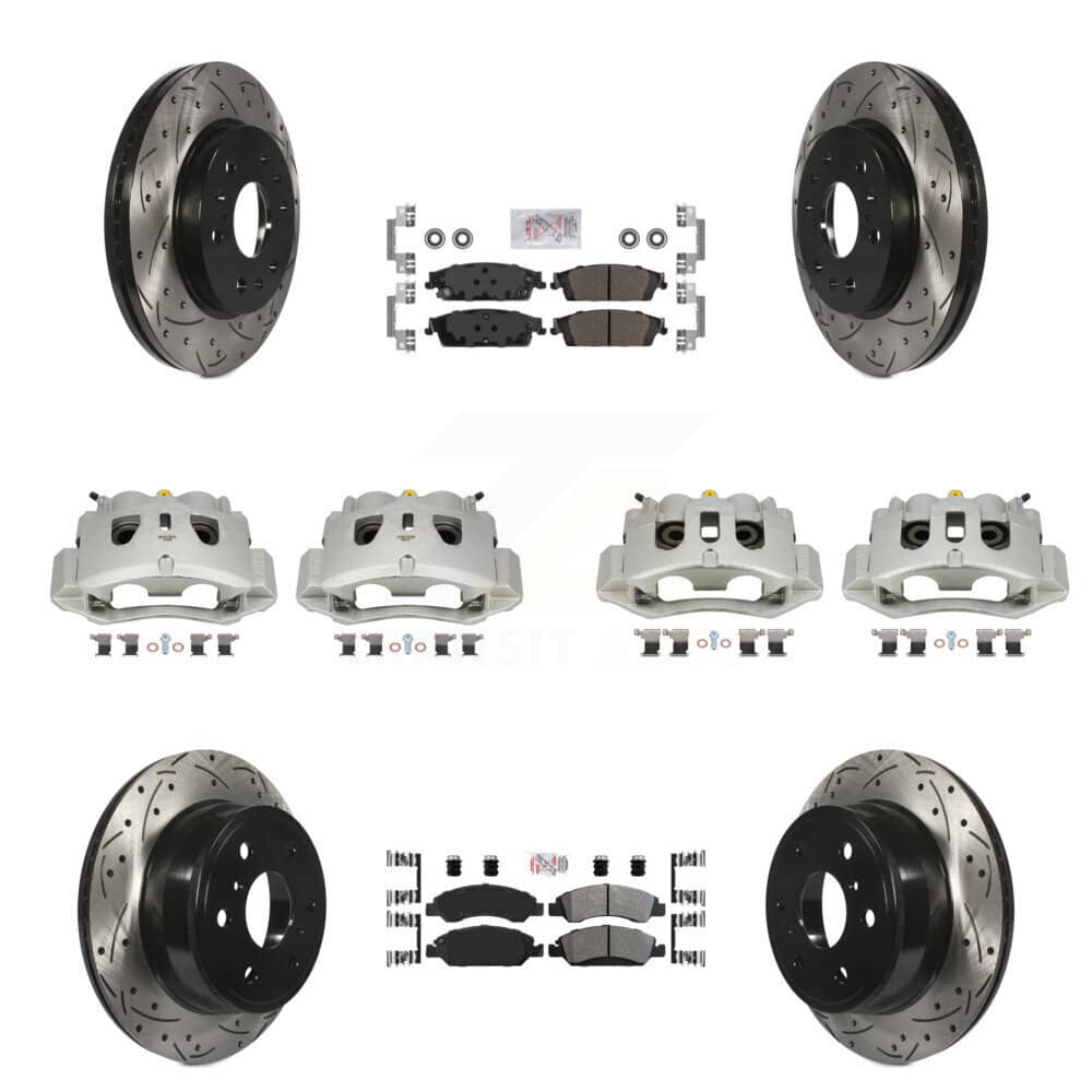 Transit Auto - KCD-100835N - Front and Rear Disc Brake Kits
