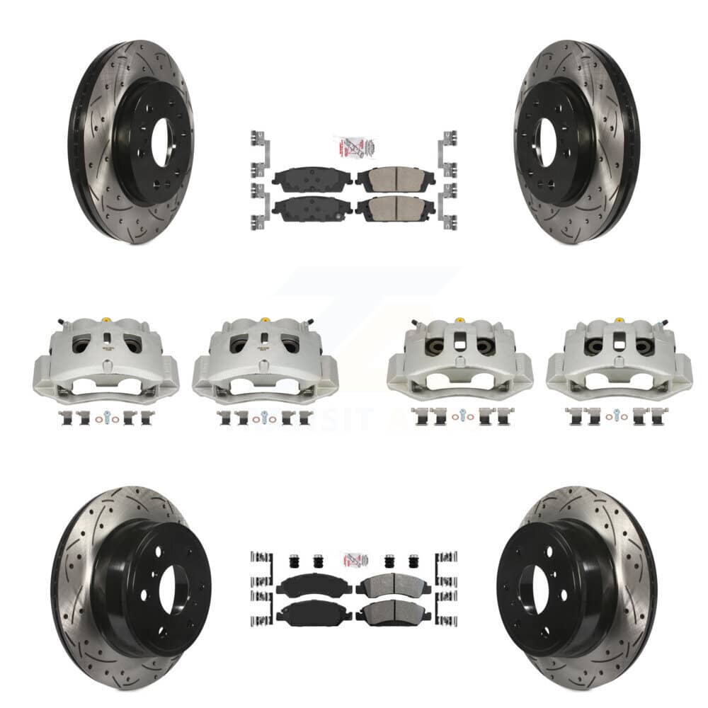 Transit Auto - KCD-100836N - Front and Rear Disc Brake Kits