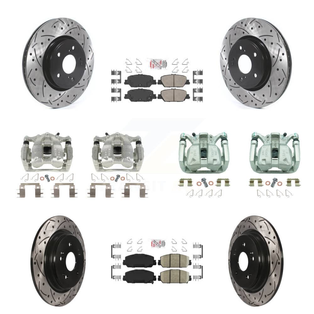 Transit Auto - KCD-100863N - Front and Rear Disc Brake Kits