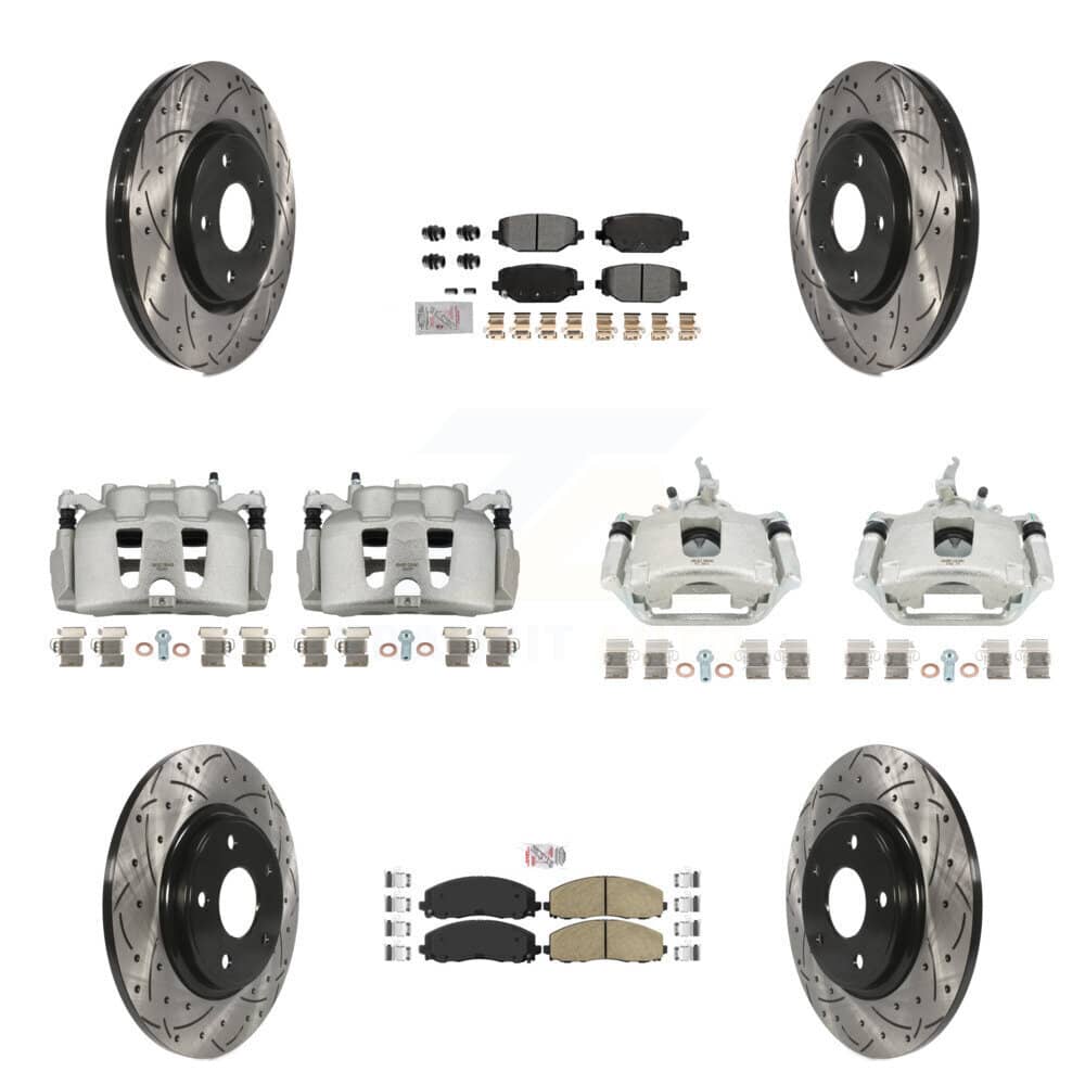 Transit Auto - KCD-100868N - Front and Rear Disc Brake Kits