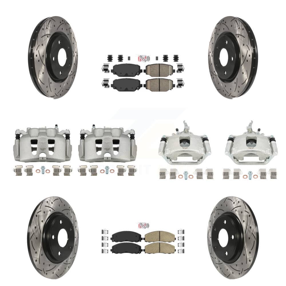 Transit Auto - KCD-100869N - Front and Rear Disc Brake Kits