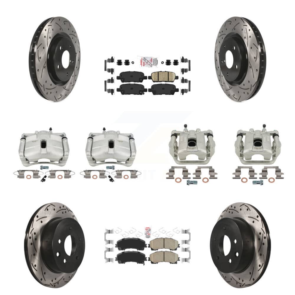 Transit Auto - KCD-100885N - Front and Rear Disc Brake Kits