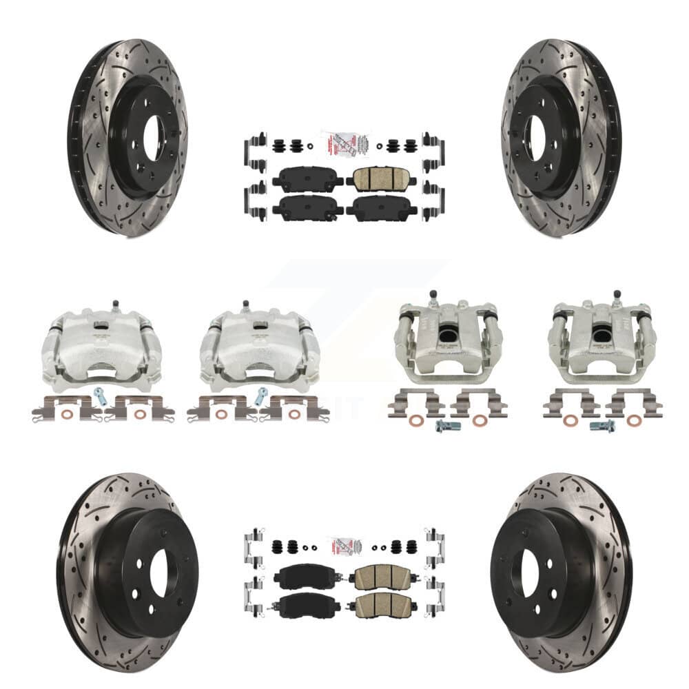 Transit Auto - KCD-100887N - Front and Rear Disc Brake Kits