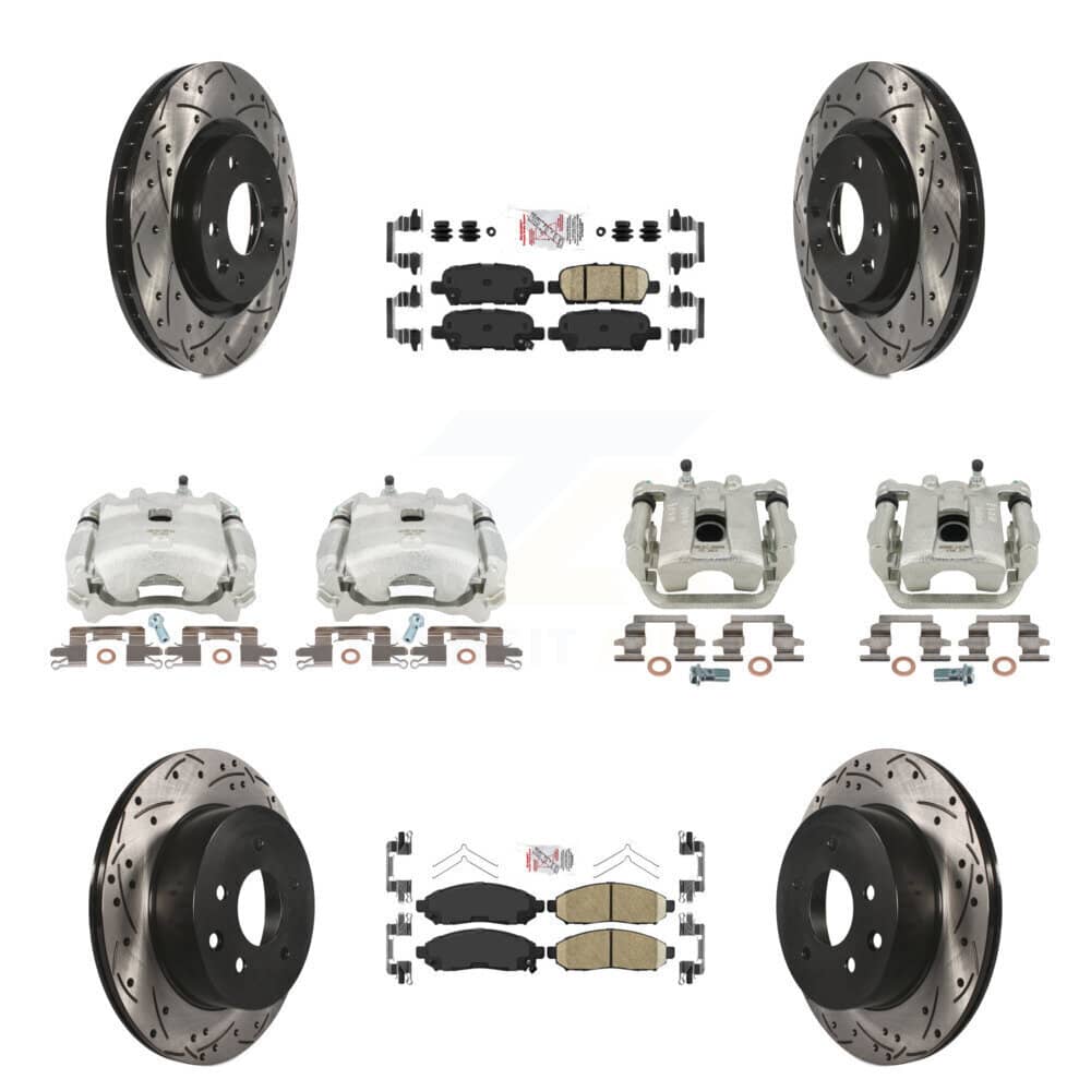Transit Auto - KCD-100889N - Front and Rear Disc Brake Kits
