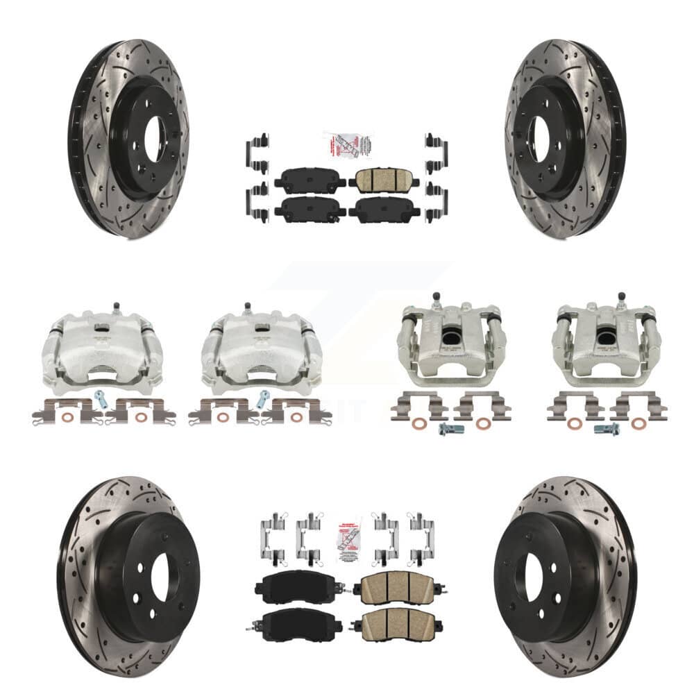 Transit Auto - KCD-100892N - Front and Rear Disc Brake Kits