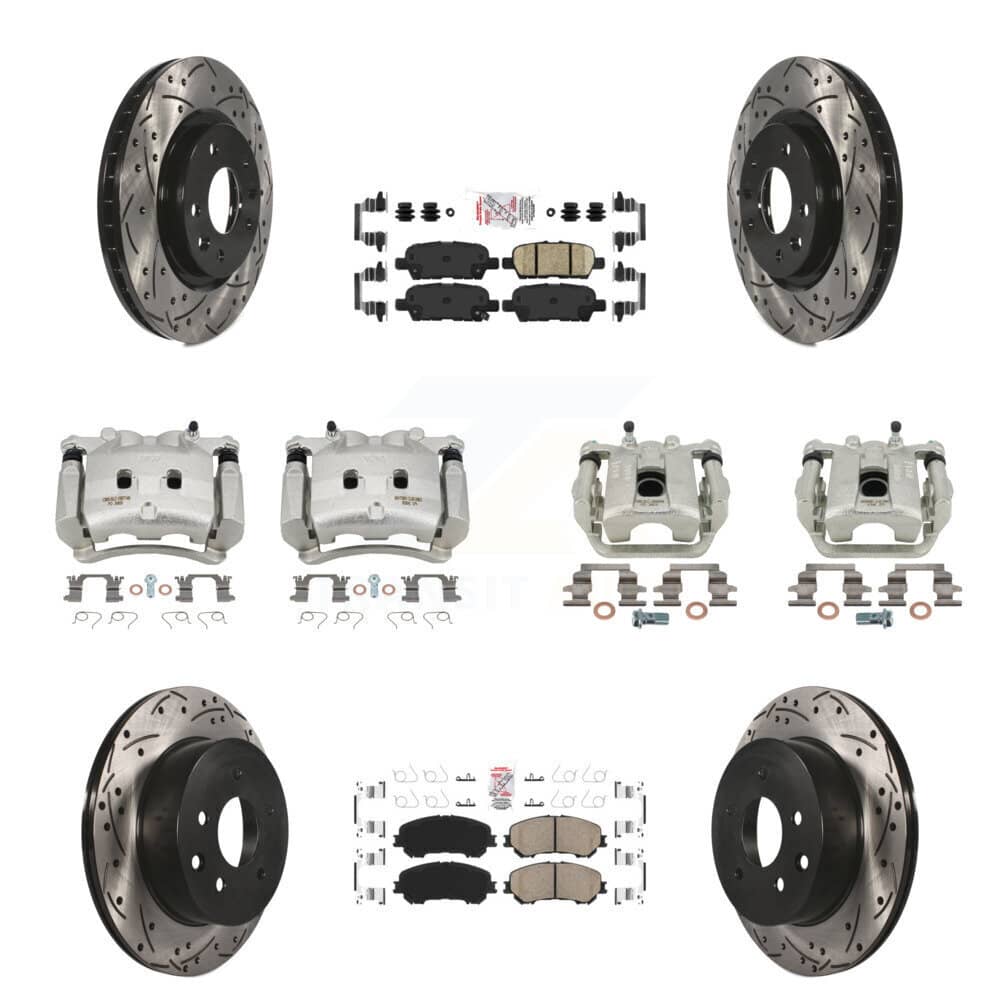 Transit Auto - KCD-100895N - Front and Rear Disc Brake Kits