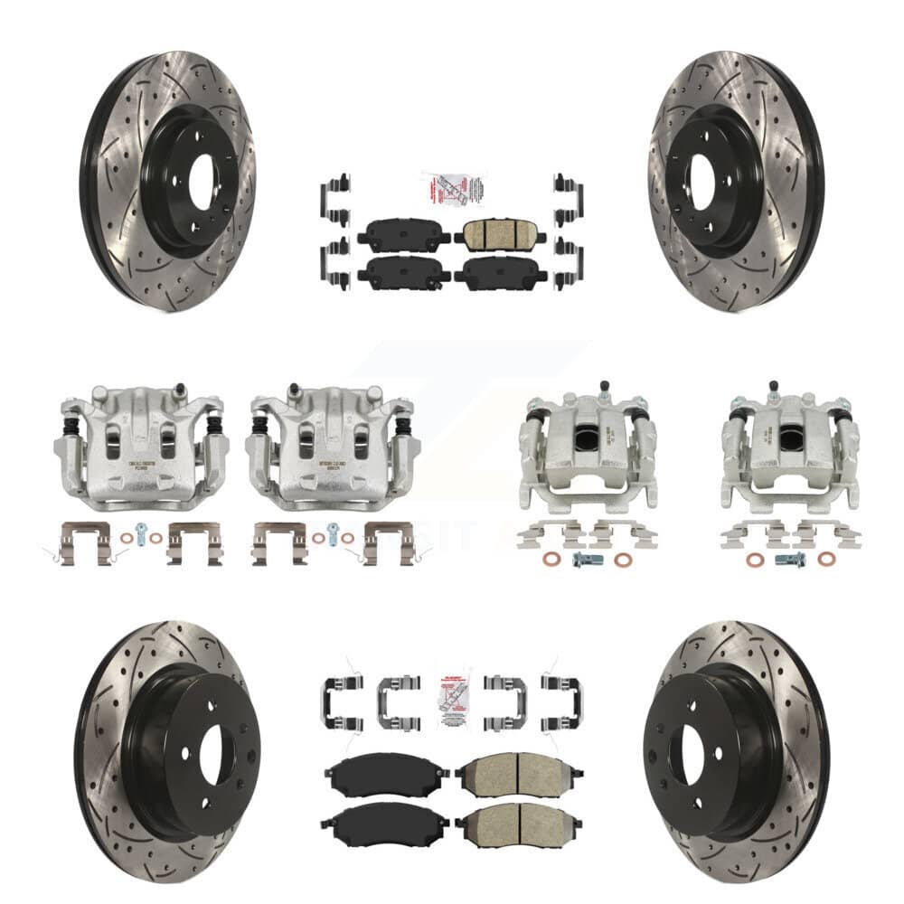 Transit Auto - KCD-100906N - Front and Rear Disc Brake Kits