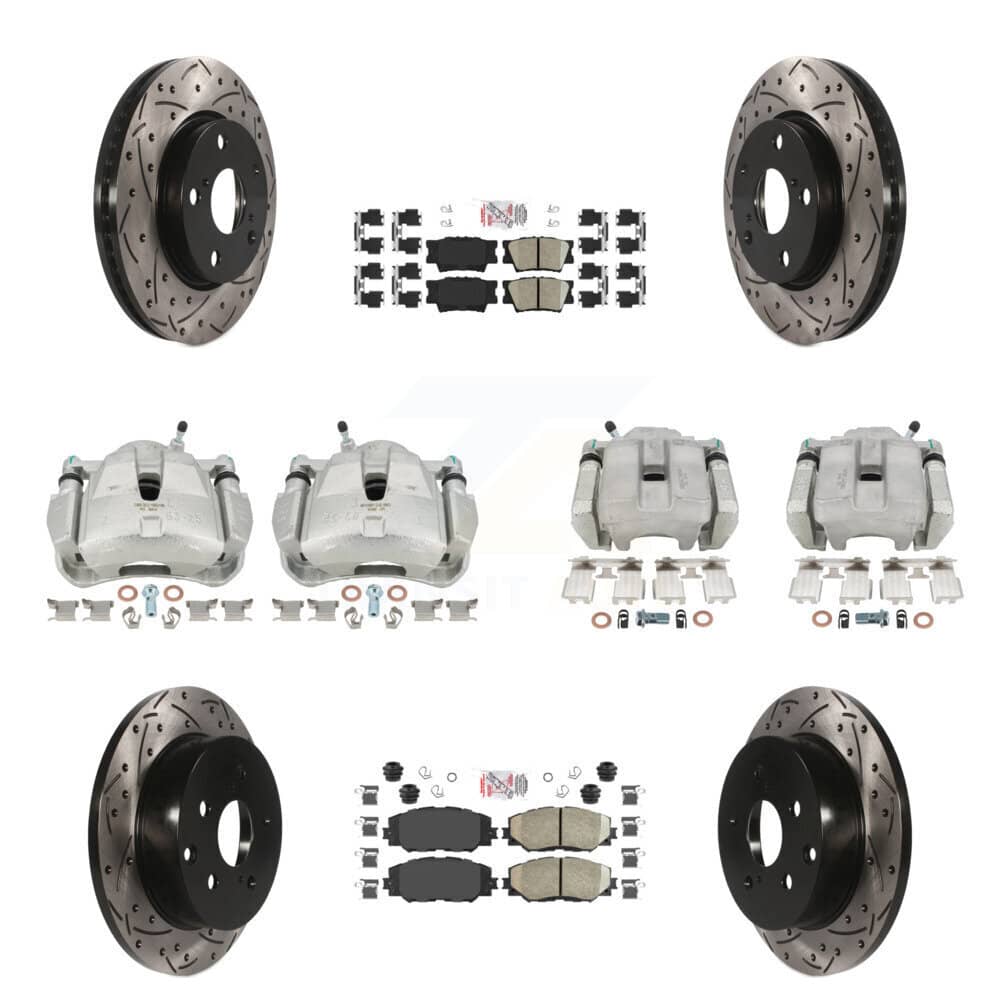 Transit Auto - KCD-100951N - Front and Rear Disc Brake Kits
