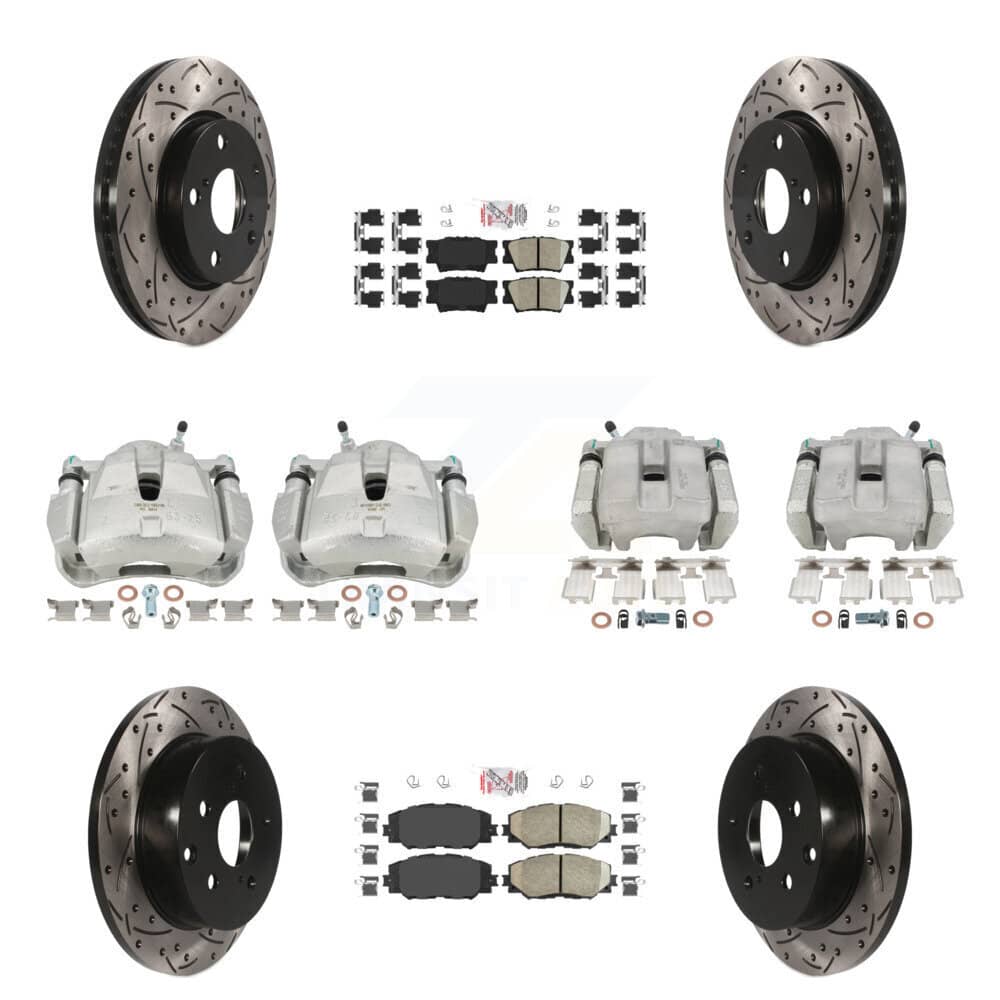 Transit Auto - KCD-100953N - Front and Rear Disc Brake Kits