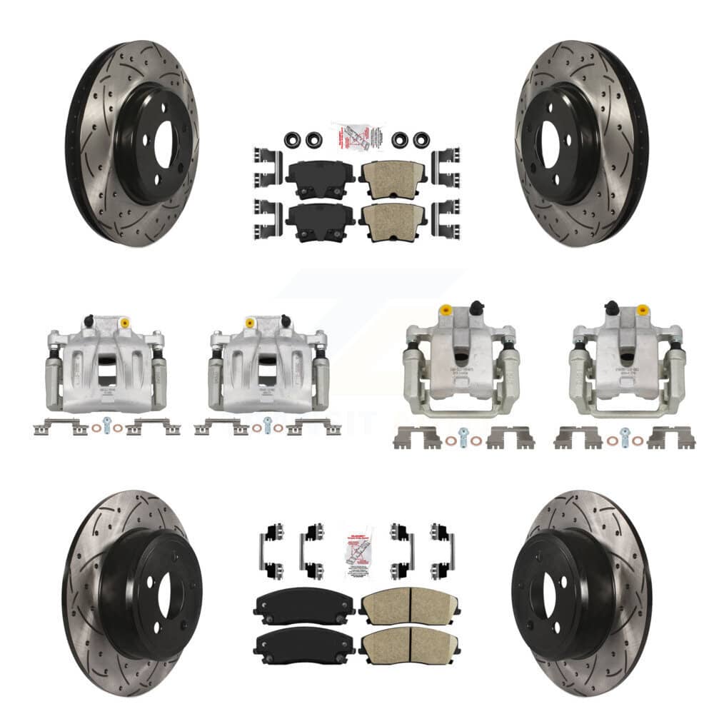 Transit Auto - KCD-100962N - Front and Rear Disc Brake Kits