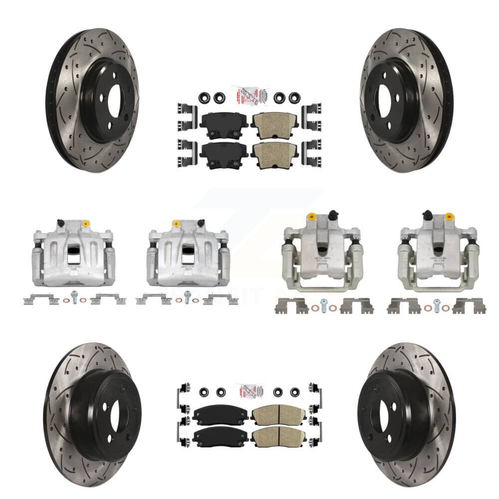 Transit Auto - KCD-100964N - Front and Rear Disc Brake Kits