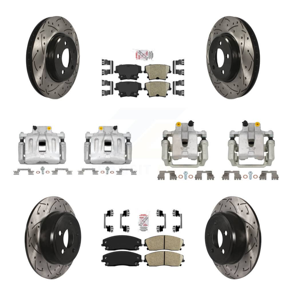 Transit Auto - KCD-100967N - Front and Rear Disc Brake Kits