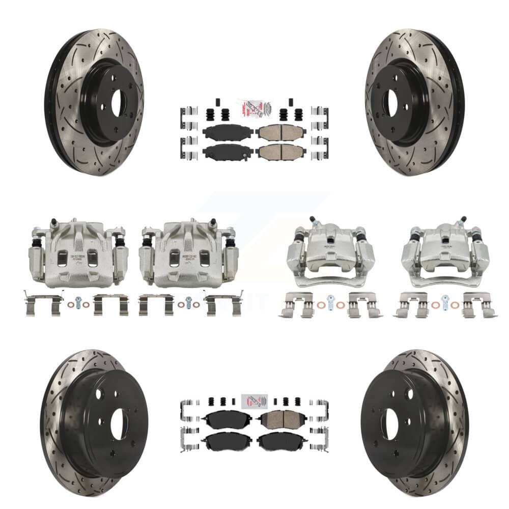 Transit Auto - KCD-100984N - Front and Rear Disc Brake Kits