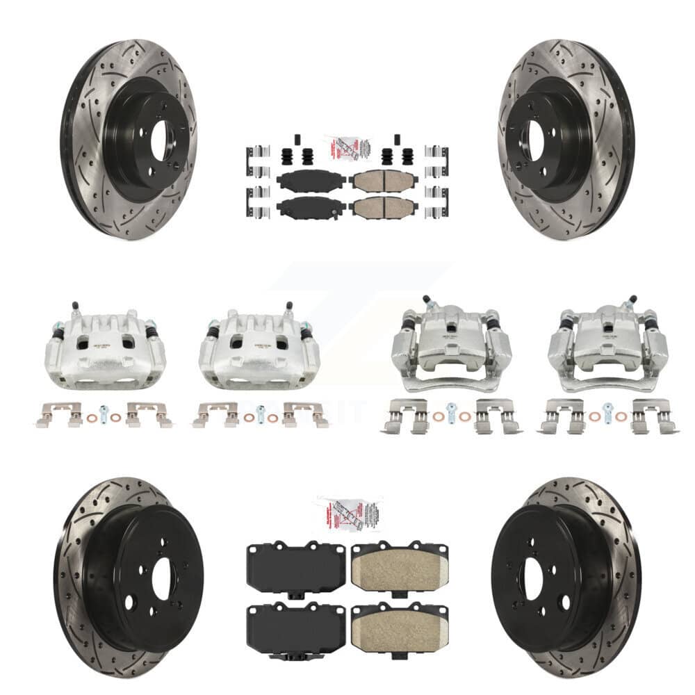 Transit Auto - KCD-100990N - Front and Rear Disc Brake Kits