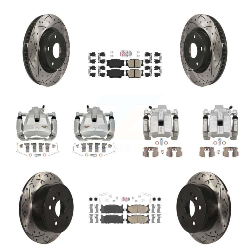 Transit Auto - KCD-100995N - Front and Rear Disc Brake Kits