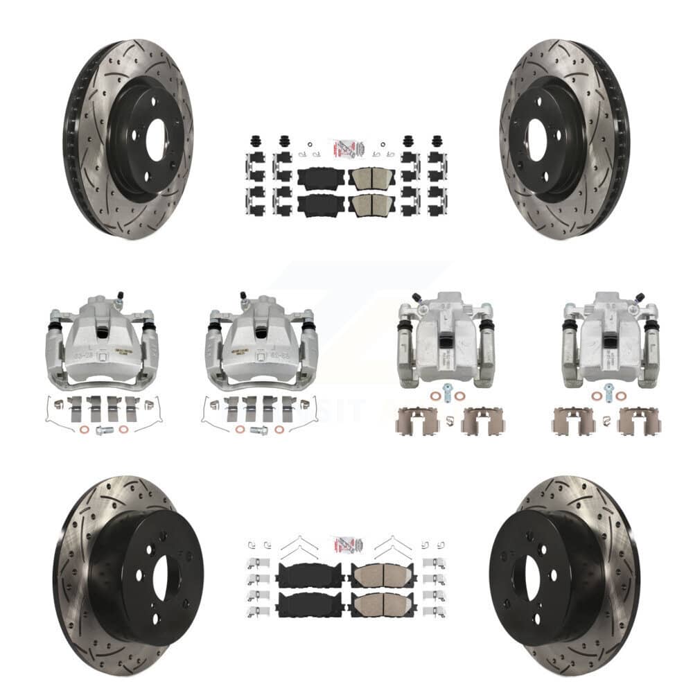 Transit Auto - KCD-100996N - Front and Rear Disc Brake Kits