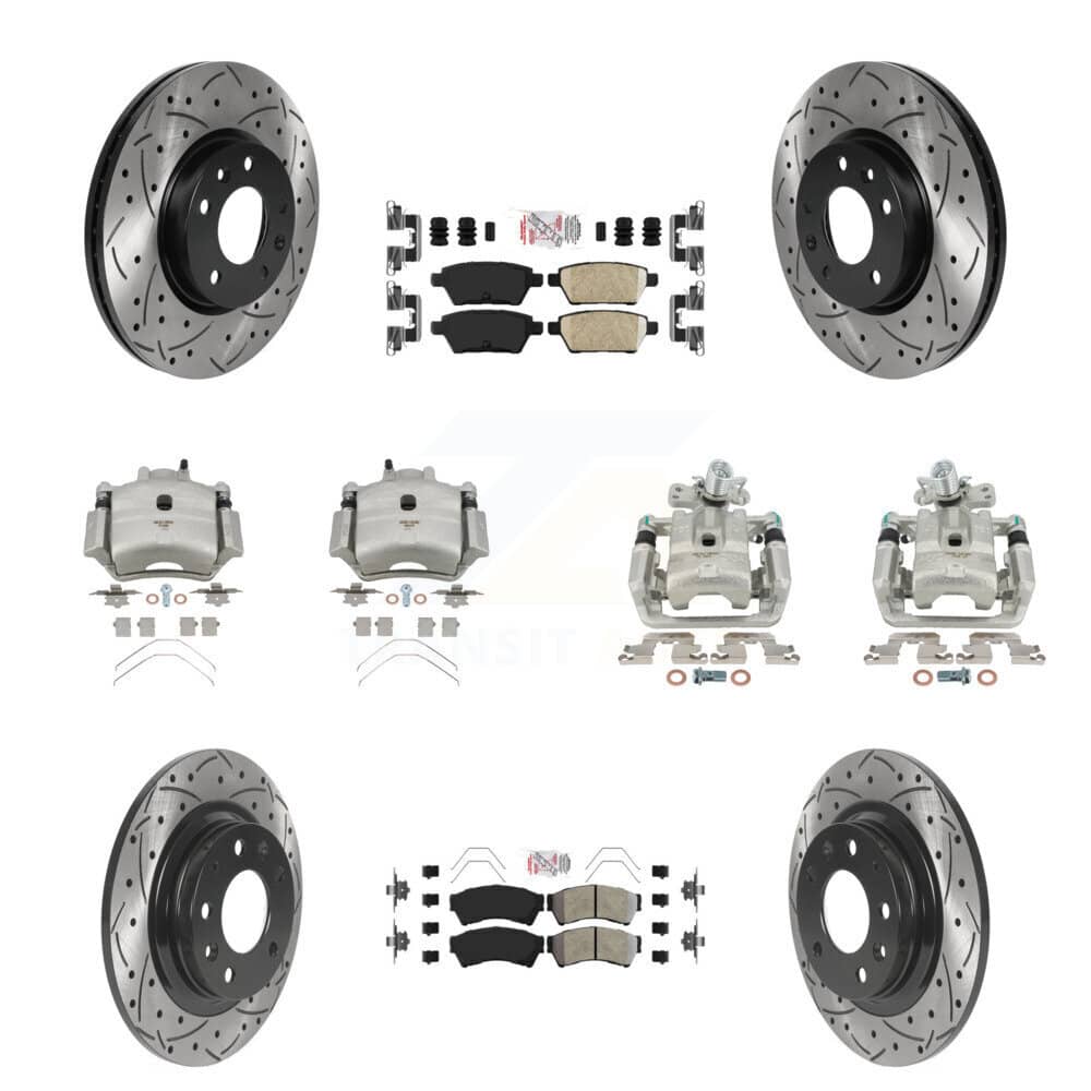 Transit Auto - KCD-101026N - Front and Rear Disc Brake Kits