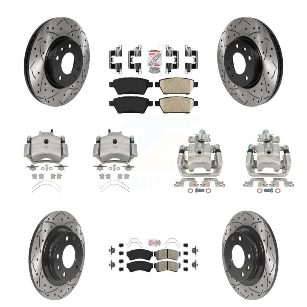 Transit Auto - KCD-101029N - Front and Rear Disc Brake Kits