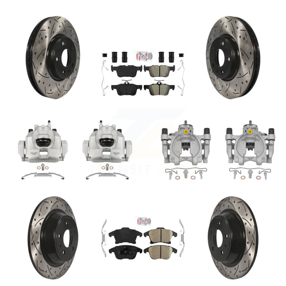 Transit Auto - KCD-101085N - Front and Rear Disc Brake Kits