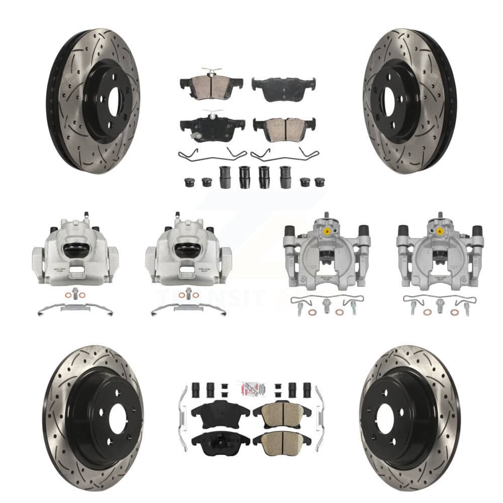 Transit Auto - KCD-101095N - Front and Rear Disc Brake Kits