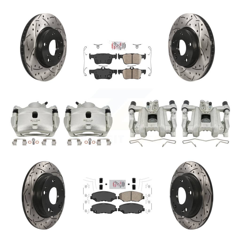 Transit Auto - KCD-101097N - Front and Rear Disc Brake Kits