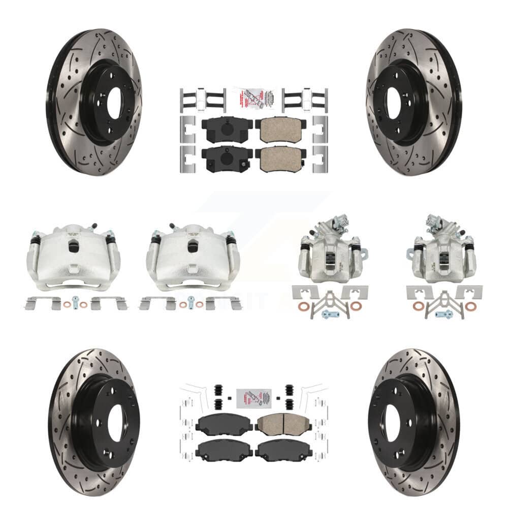Transit Auto - KCD-101131N - Front and Rear Disc Brake Kits