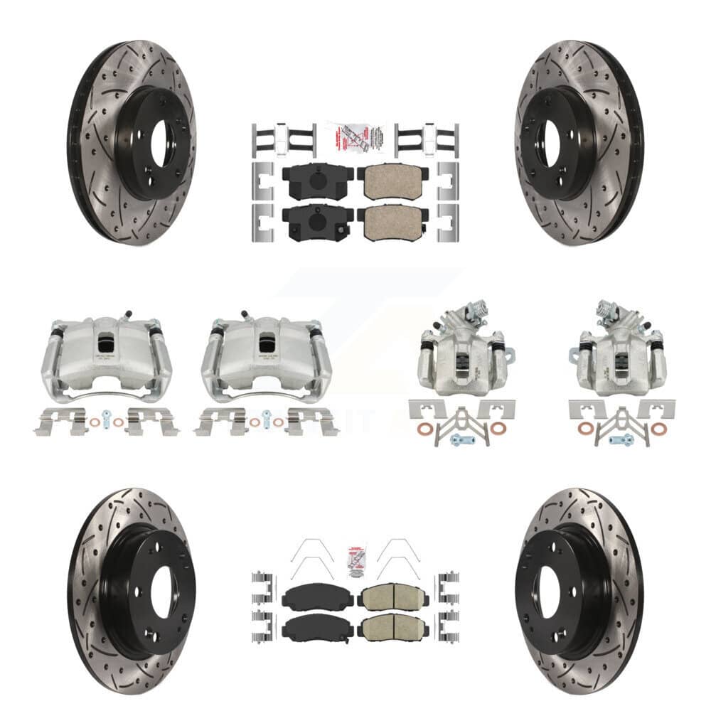 Transit Auto - KCD-101133N - Front and Rear Disc Brake Kits