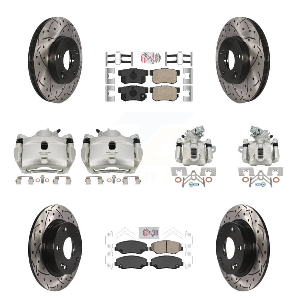 Transit Auto - KCD-101139N - Front and Rear Disc Brake Kits