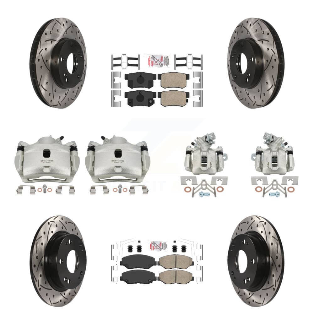 Transit Auto - KCD-101145N - Front and Rear Disc Brake Kits