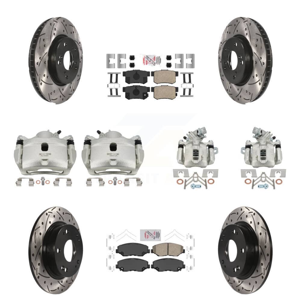 Transit Auto - KCD-101146N - Front and Rear Disc Brake Kits