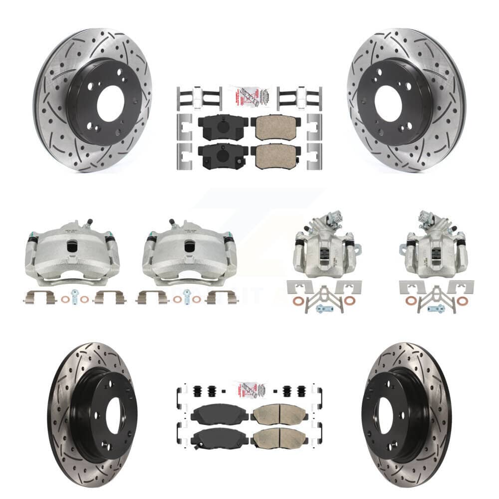 Transit Auto - KCD-101155N - Front and Rear Disc Brake Kits