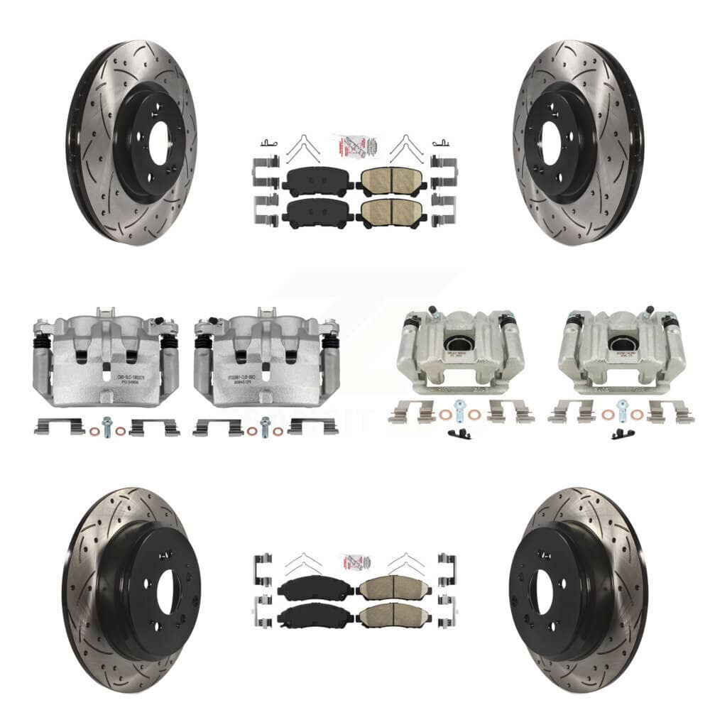 Transit Auto - KCD-101160N - Front and Rear Disc Brake Kits