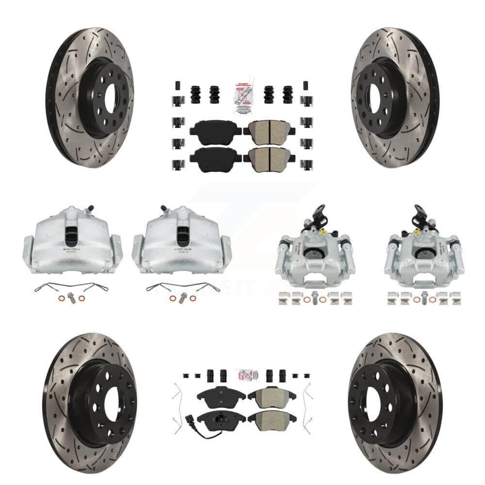 Transit Auto - KCD-101164N - Front and Rear Disc Brake Kits