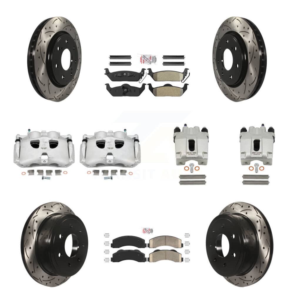 Transit Auto - KCD-101174N - Front and Rear Disc Brake Kits