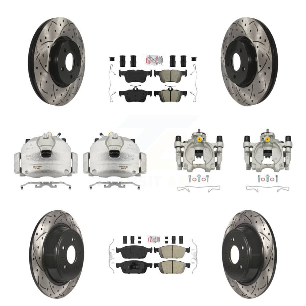 Transit Auto - KCD-101196N - Front and Rear Disc Brake Kits