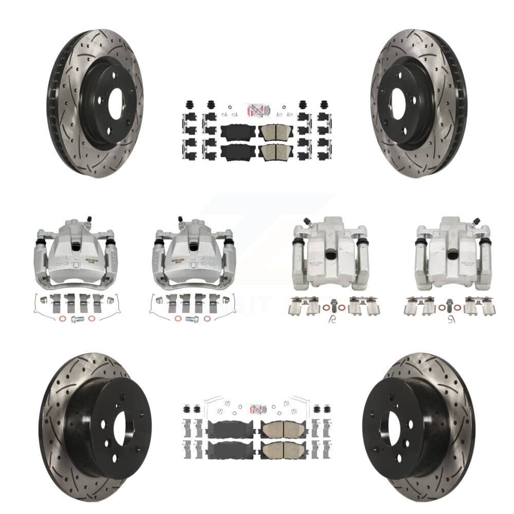 Transit Auto - KCD-101200N - Front and Rear Disc Brake Kits
