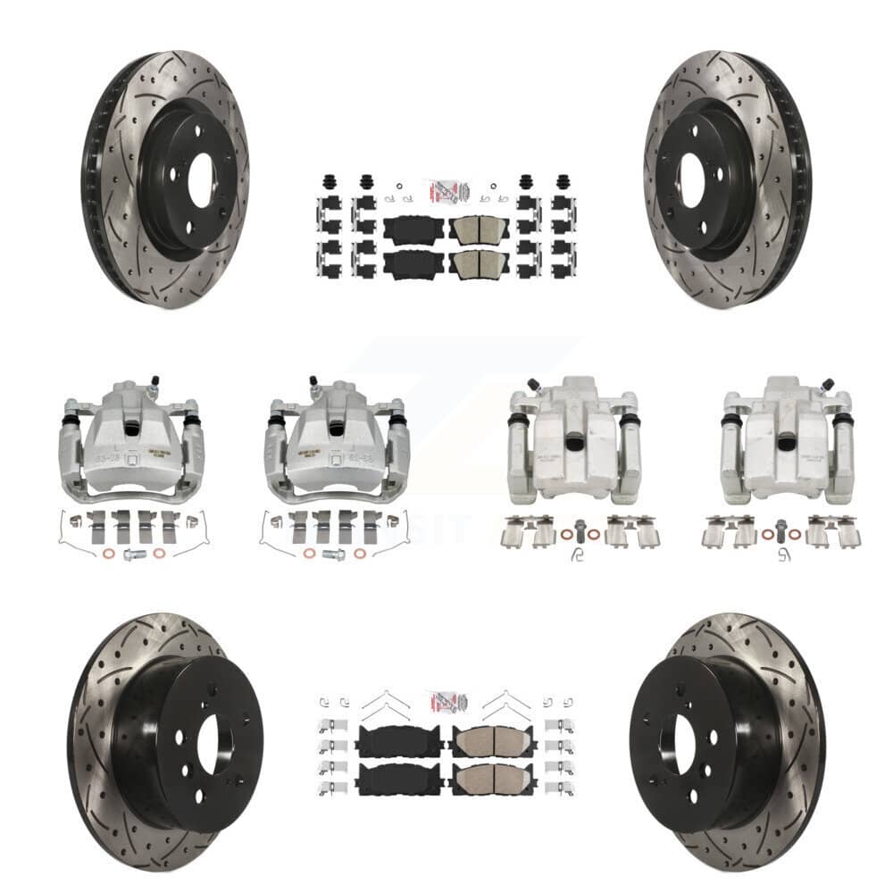 Transit Auto - KCD-101202N - Front and Rear Disc Brake Kits