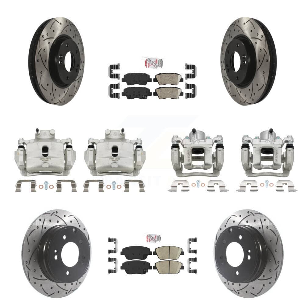 Transit Auto - KCD-101209N - Front and Rear Disc Brake Kits
