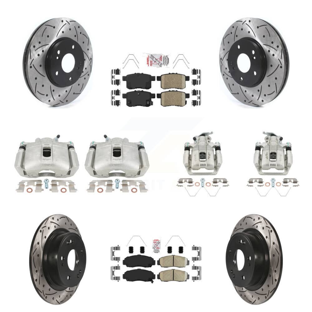 Transit Auto - KCD-101229N - Front and Rear Disc Brake Kits