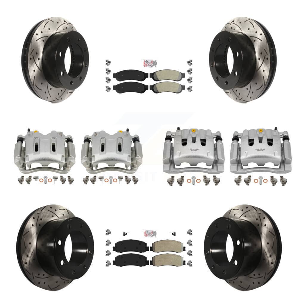Transit Auto - KCD-101243N - Front and Rear Disc Brake Kits