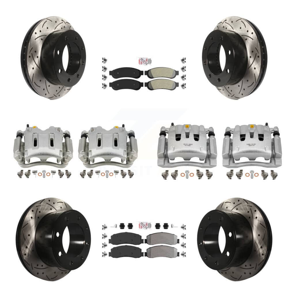 Transit Auto - KCD-101247N - Front and Rear Disc Brake Kits