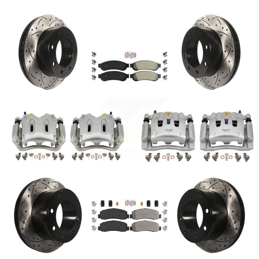 Transit Auto - KCD-101251N - Front and Rear Disc Brake Kits