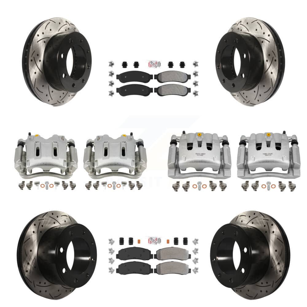 Transit Auto - KCD-101252N - Front and Rear Disc Brake Kits