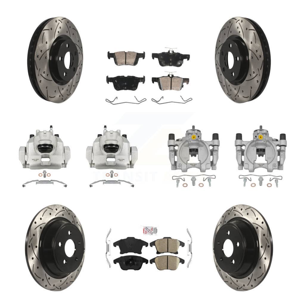 Transit Auto - KCD-101712N - Front and Rear Disc Brake Kits