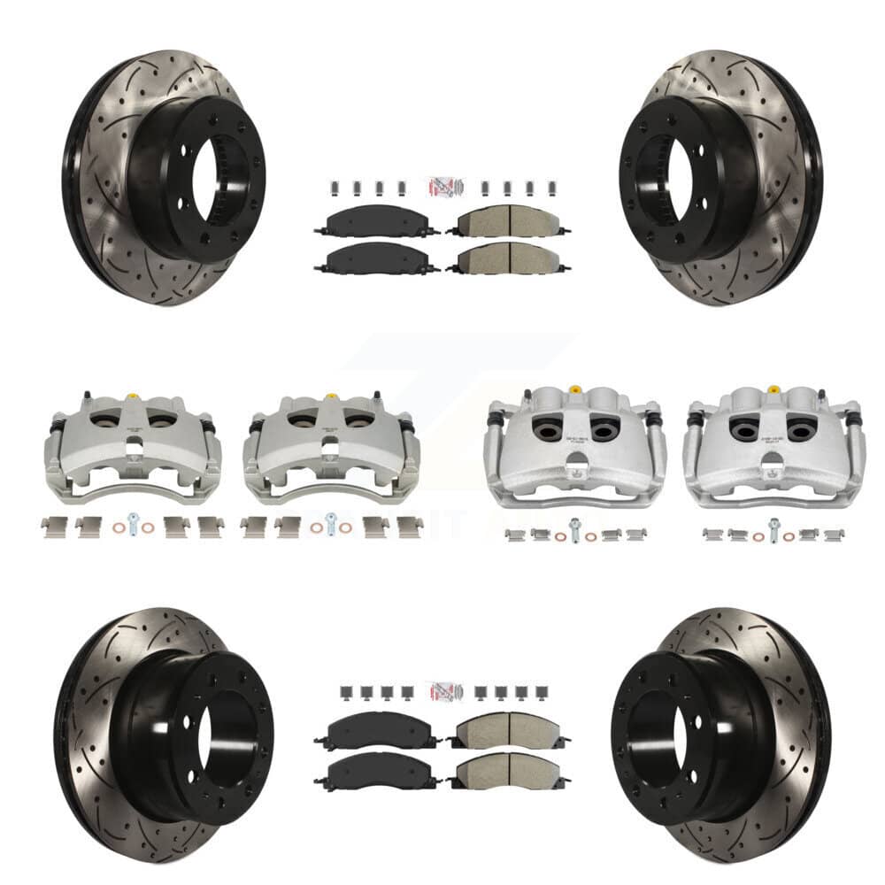 Transit Auto - KCD-101725N - Front and Rear Disc Brake Kits