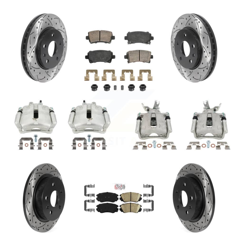 Transit Auto - KCD-101753N - Front and Rear Disc Brake Kits