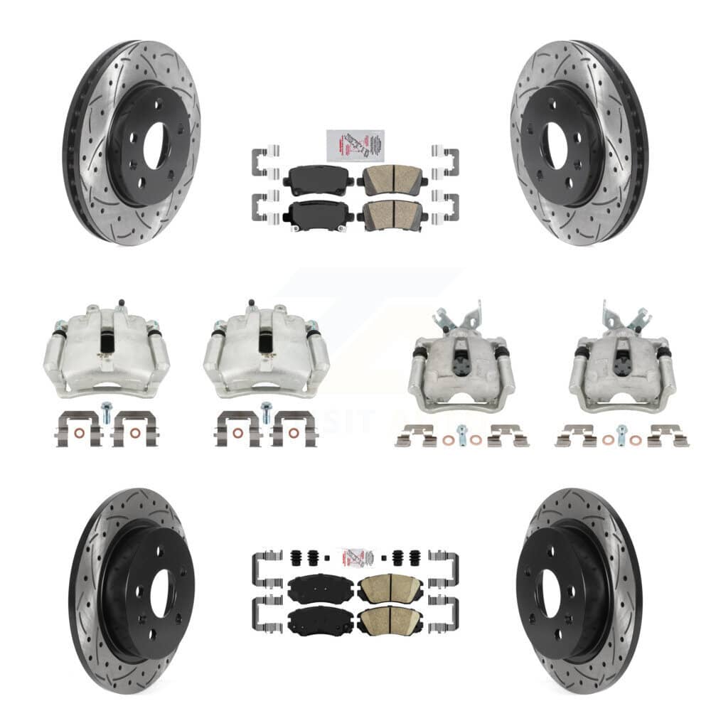 Transit Auto - KCD-101760N - Front and Rear Disc Brake Kits