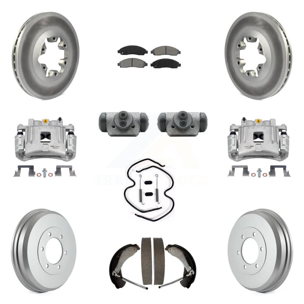 Transit Auto - KCG-100340S - Front and Rear Disc Brake Kits