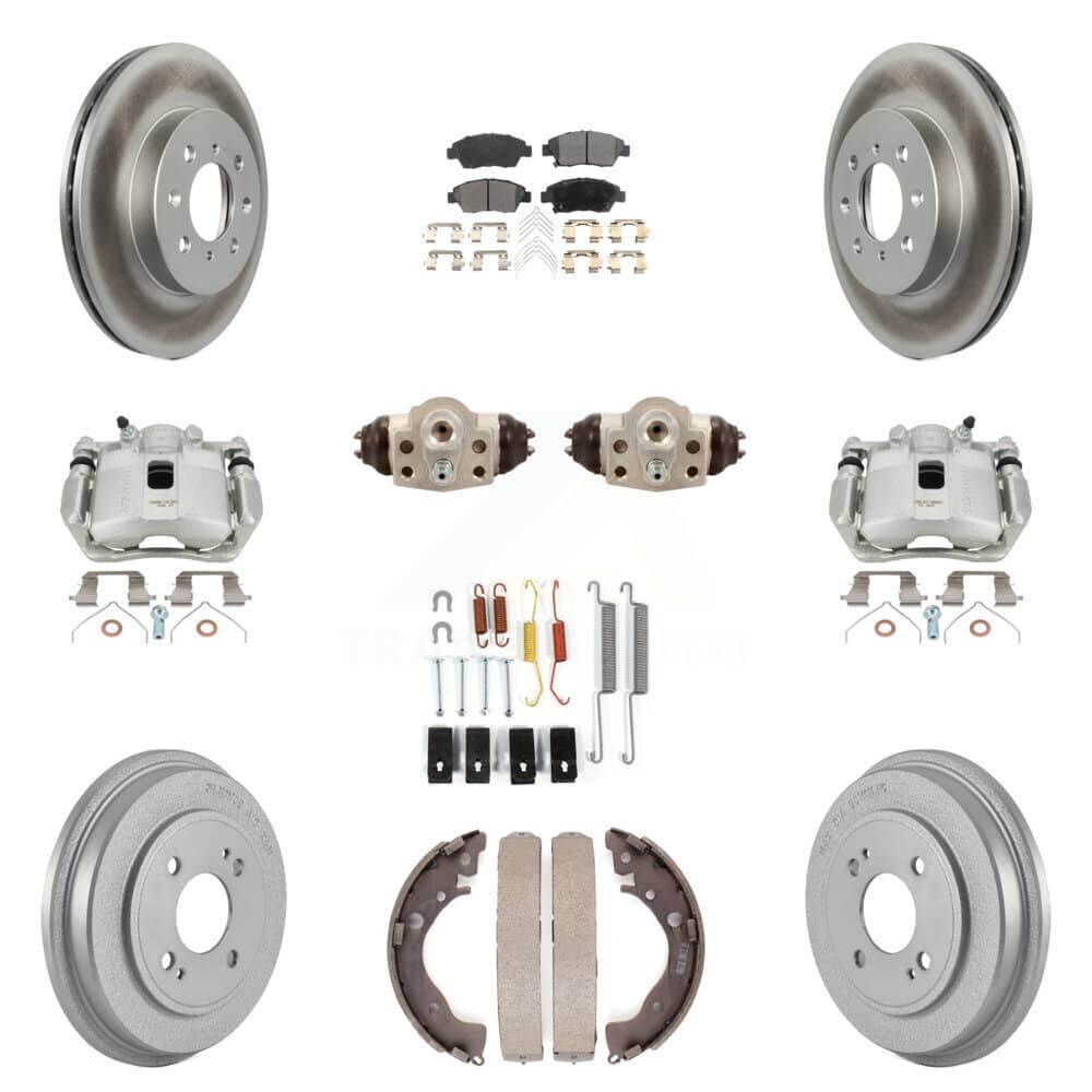 Transit Auto - KCG-100343T - Front and Rear Disc Brake Kits